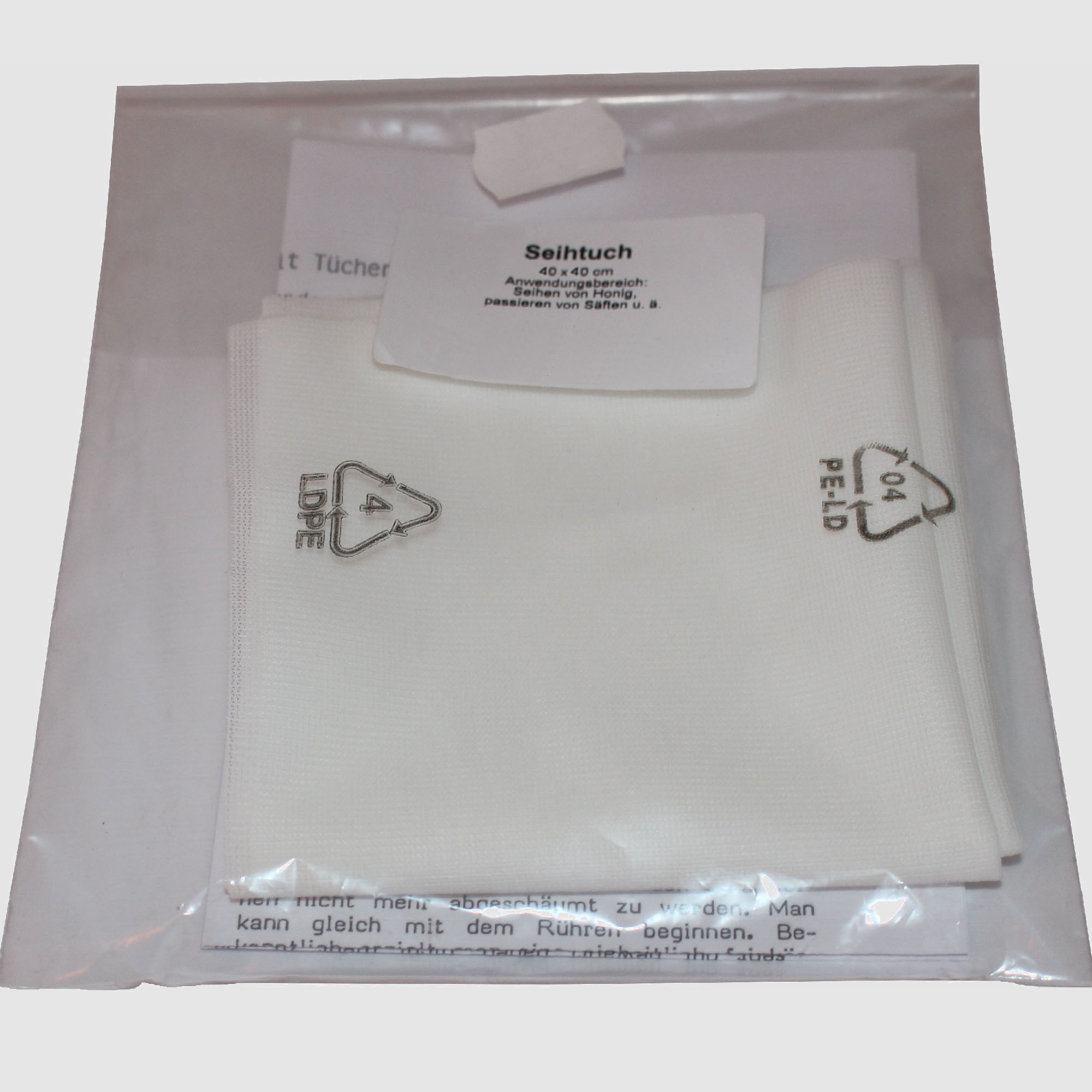 original MELITHERM Seihtuch 40 x 40cm