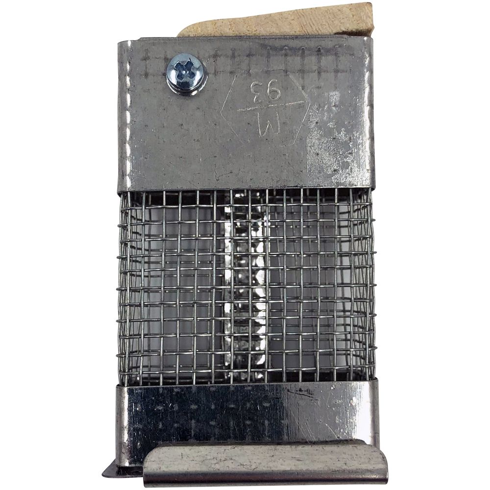 Titoff Zusetzkäfig aus verzinktem Stahl mit Holzverriege