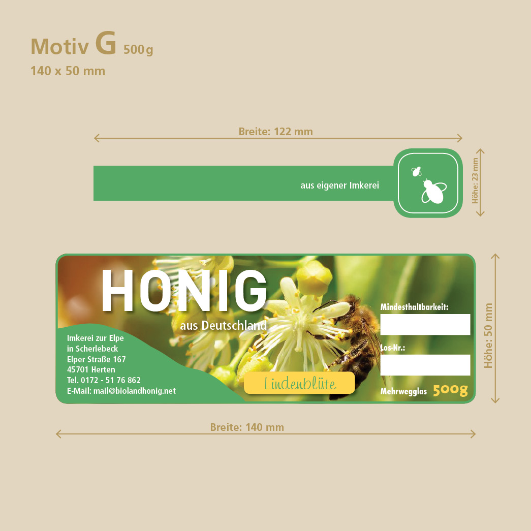 Ein Korrekturabzug auf original Material per Post