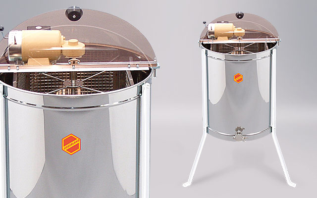 Drei Waben Schleuder