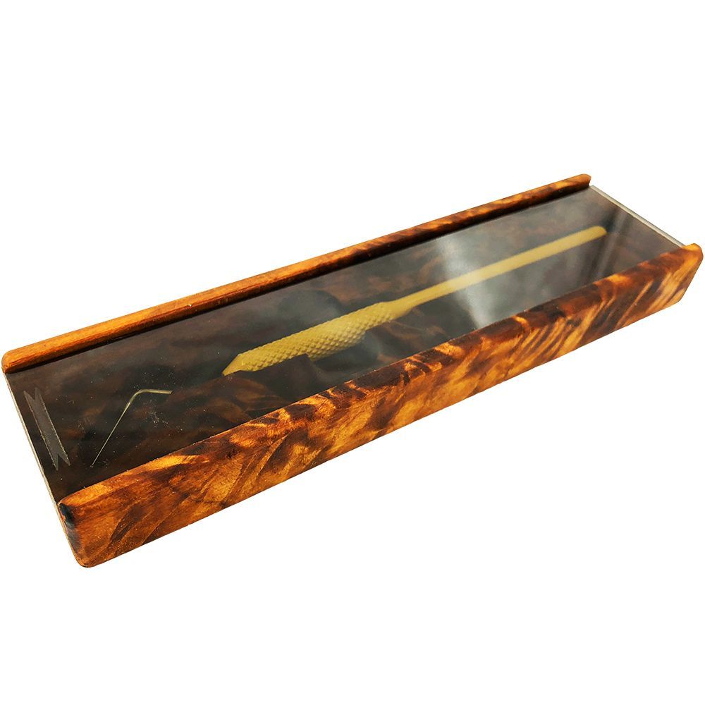 Holzetui für die Schweizer Umlarvnadel