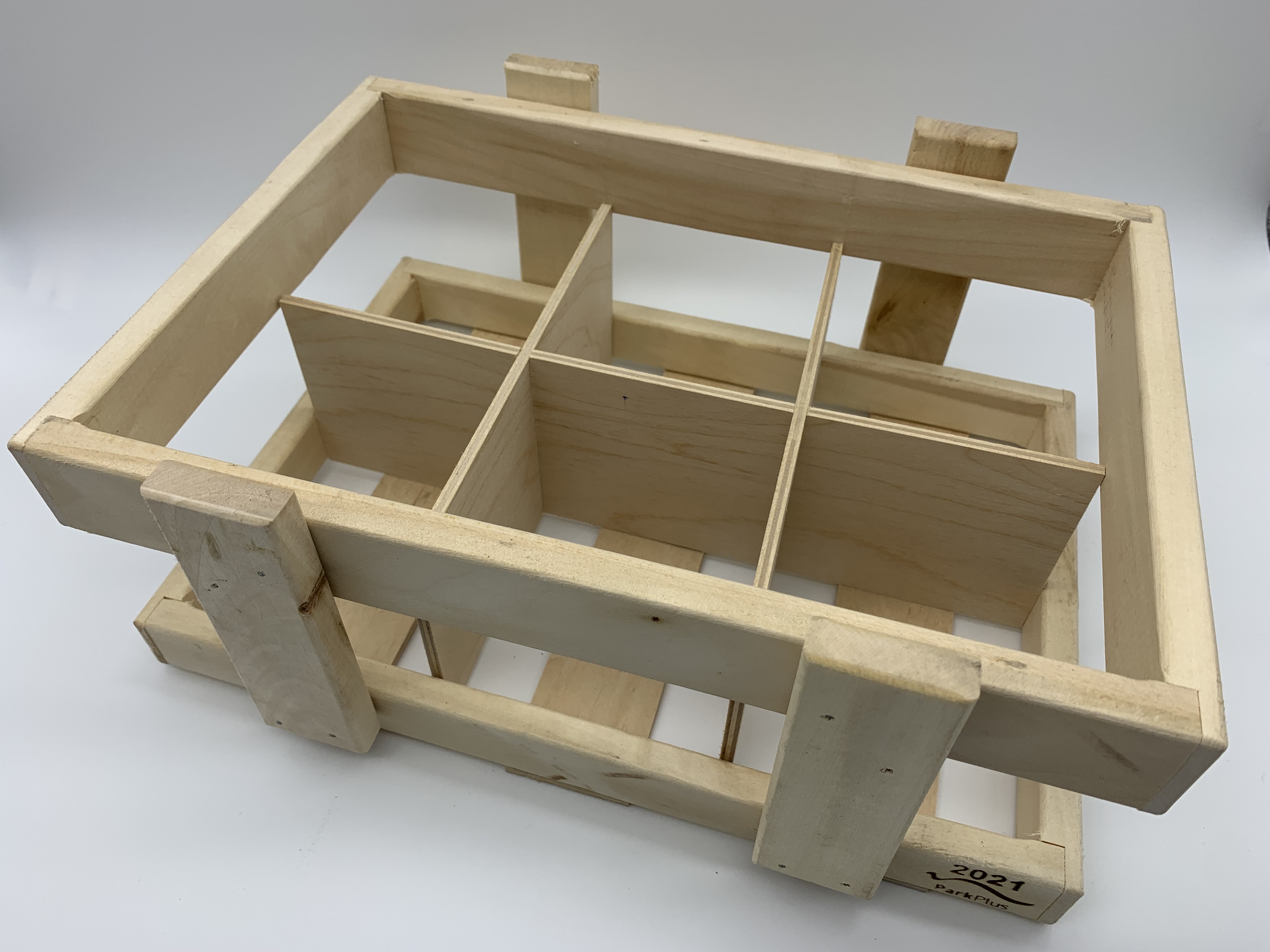 Verkaufs- und Lagerkiste für 6 Gläser 250 Gramm